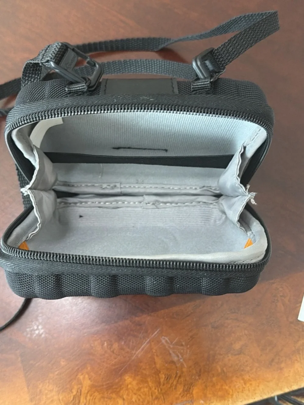 Compact Black Camera Hard Case 6.5 x 5.5